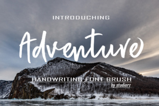 Adventure: A Versatile Handwritten Font for Creative Campaigns