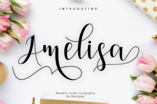 Amelisa Script: A Fresh Font for Modern Branding