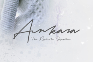 Ankara: The Signature Script Font for Editorial Design