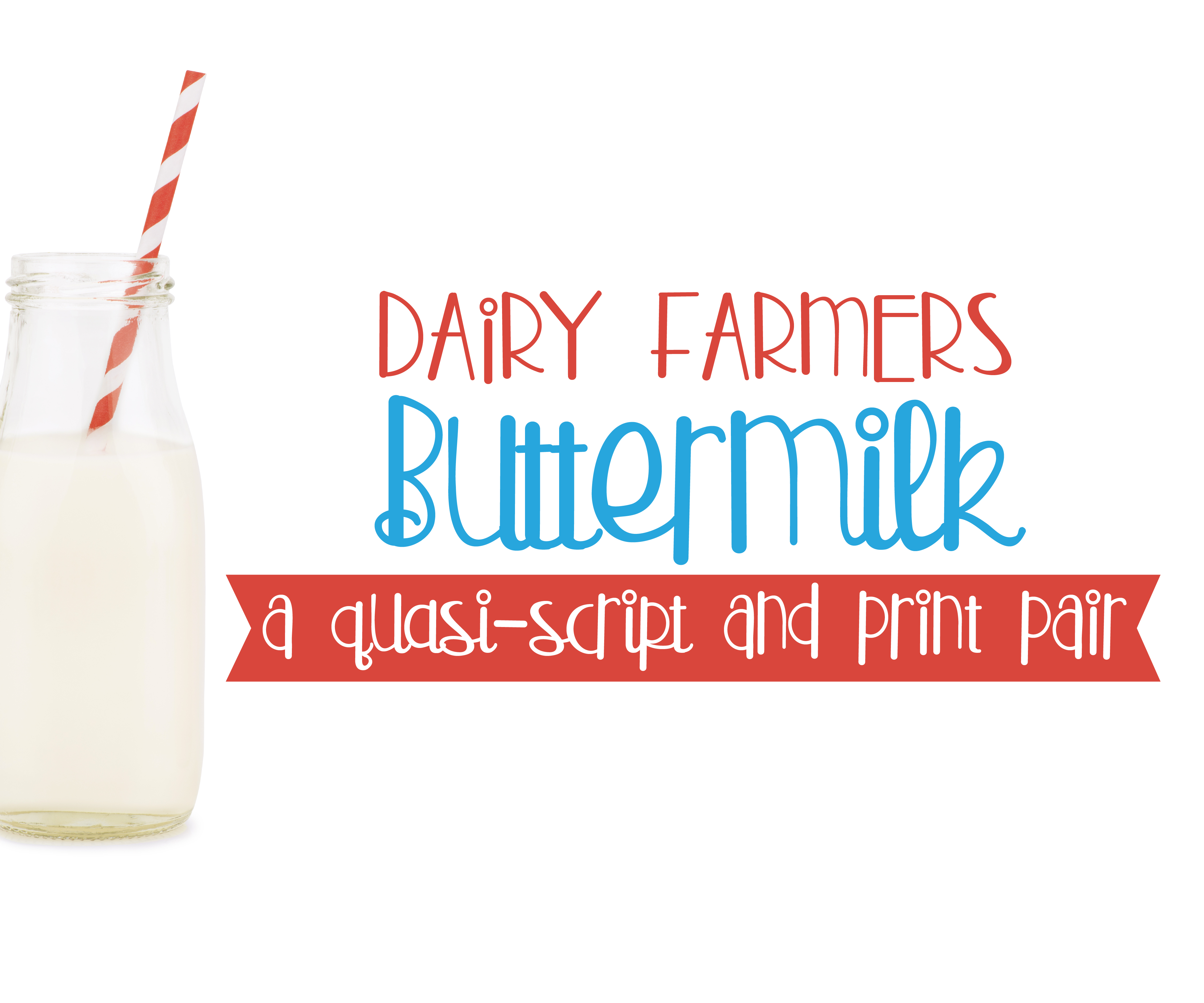 Buttermilk: A Whimsical Font for Your Brand's Visual Identity