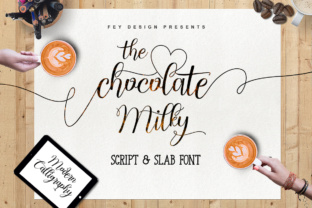 Chocolate Milky: A Romantic Script Font for Editorial Excellence