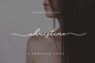 Christine: The Perfect Script Handwritten Font for Elegant Web Design