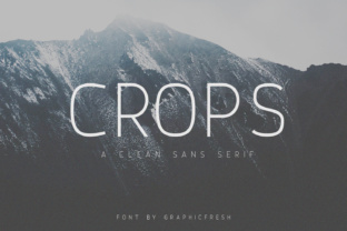 Discover Crops: The Perfect Sans Serif Font for Creative Projects