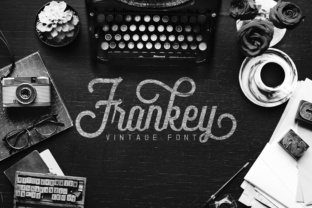 Discover Frankey: A Vintage Script Font for Modern Design