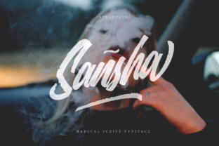 Discover Sansha: A Stylish Handwritten Font for Creative Projects