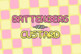 Discover the Sweet Charm of Battenberg and Custard