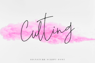 Enhance Your Brand with Culting: A Signature Monoline Font