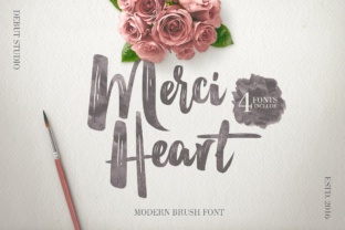Enhance Your Brand with Merci Heart Font