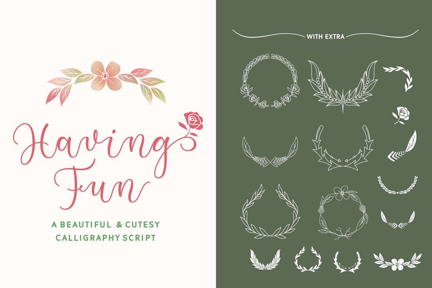 Having Fun: A Charming Script Handwritten Font for Editorial Design