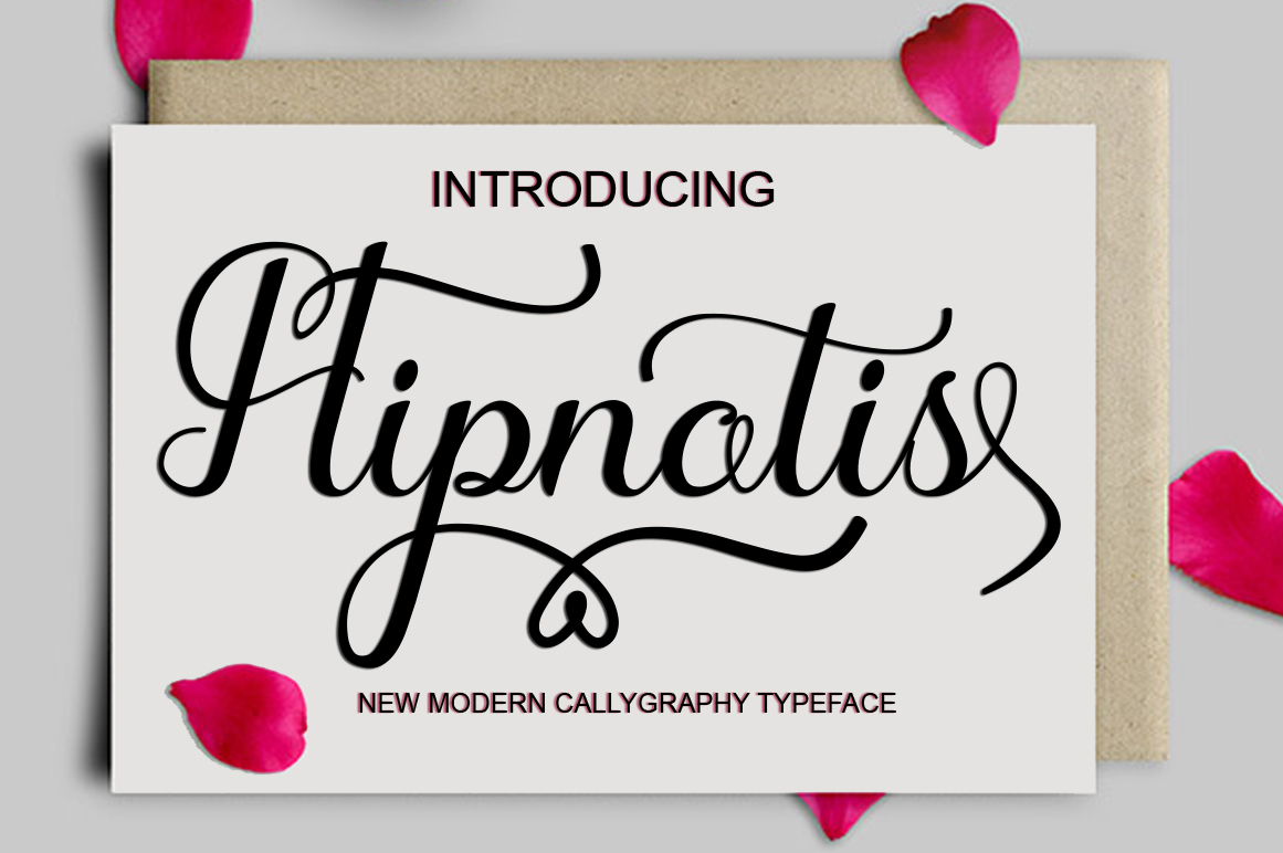 Hipnotis: A Fresh Calligraphy Font for Elegant Branding