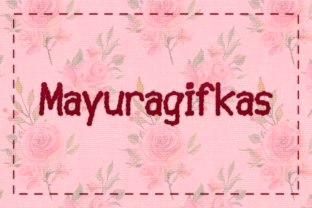 Mayuragifkas: A Decorative Font for Creative Branding