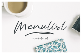 Menulist Font Review: A Signature Script for Modern Brands