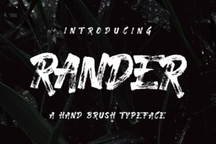 Rander: A Versatile Font for Handmade Creations