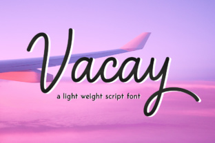 Reviewing Vacay: A Modern Monoline Script Font