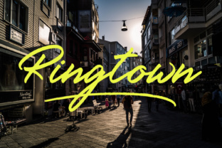 Ringtown: A Signature Font for Dynamic Campaigns