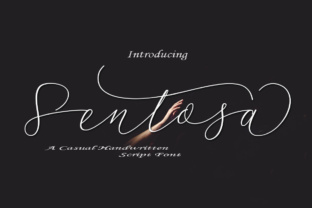 Sentosa Font: A Modern Handwritten Script for Elegant Projects