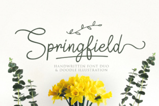 Springfield: The Perfect Script Handwritten Font for Editorial Design