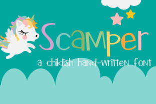 Transform Your Brand with Scamper: A Whimsical Handwritten Font