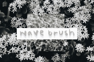 Wave Brush: A Charming Script Handwritten Font for Editorial Design