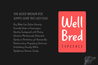 Well Bred: A Versatile Script Handwritten Font