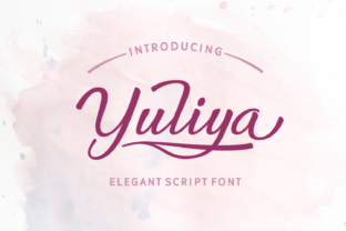 Yuliya: A Romantic Script Font for Elegant Branding